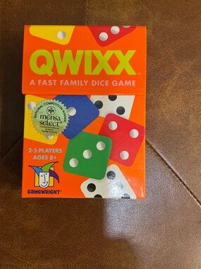 Qwixx Fast Family Dice Game by Gamewright New Sealed